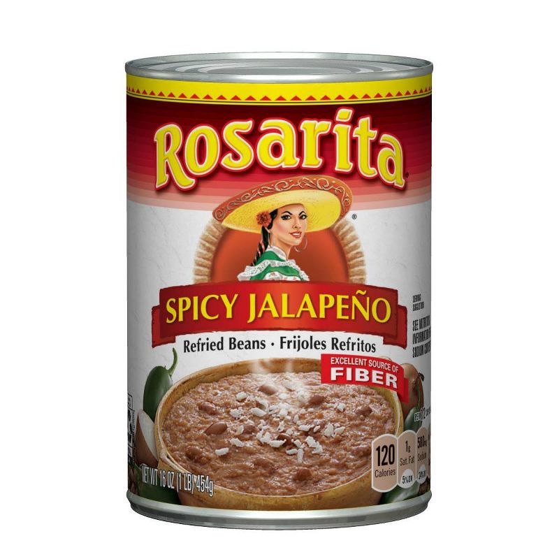 Rosarita's Spicy Jalapeno Refried Beans 16oz
