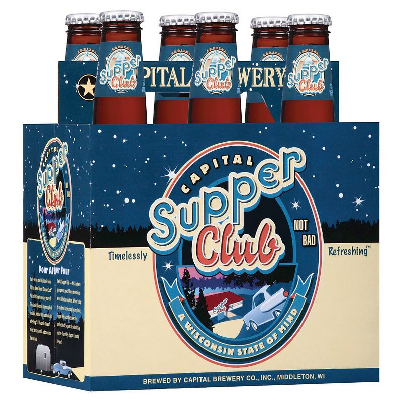 Capital Supper Club Beer - 6pk/12 fl oz Bottles