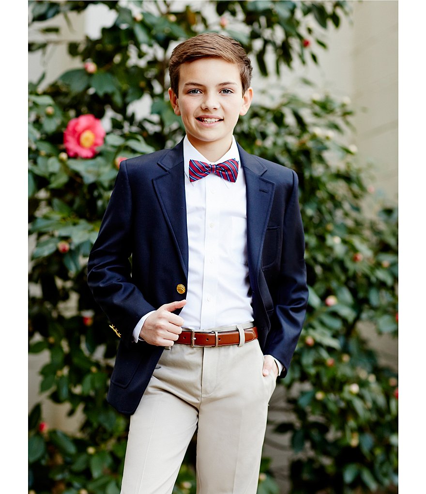 Class Club Boys Stretch Reversible Leather Belt