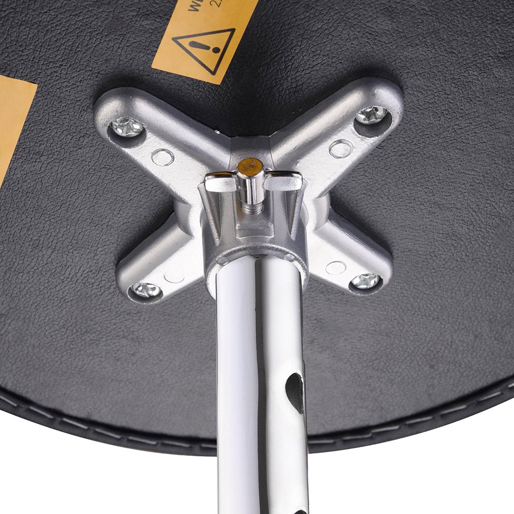 Drum Throne Padded Seat Drummer Stool Round Chair 12"-20" Adjustable Folding Stand Percussion Acc