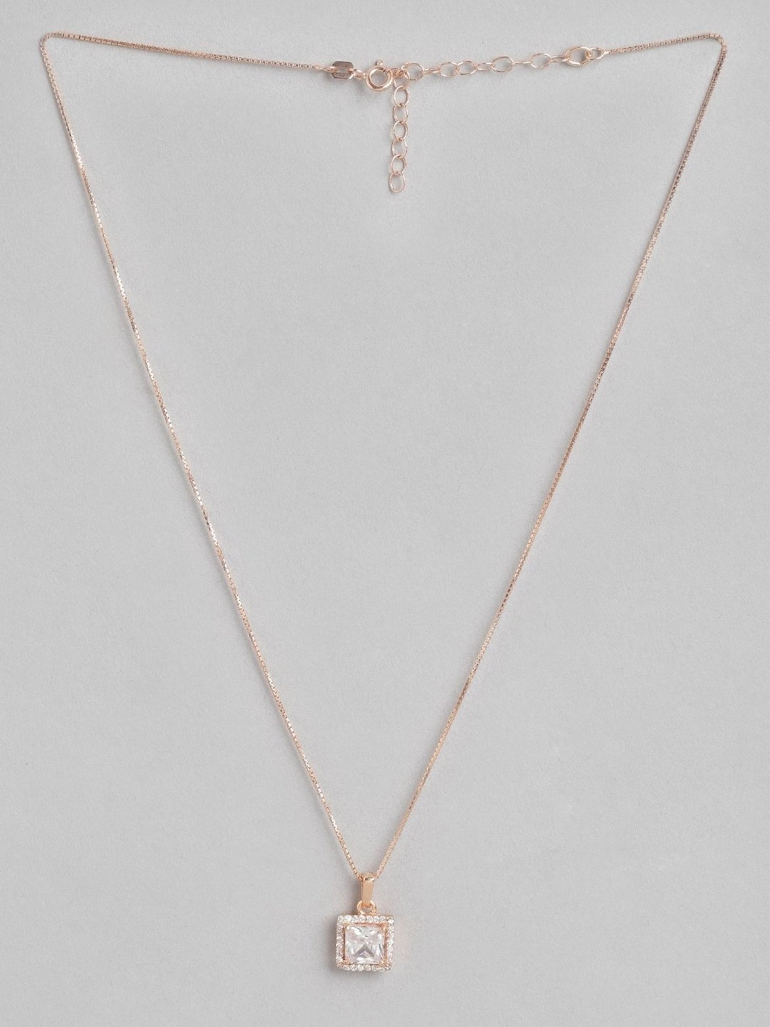 Silberry 925 Silver Solitaire Dream Pendant & Earrings