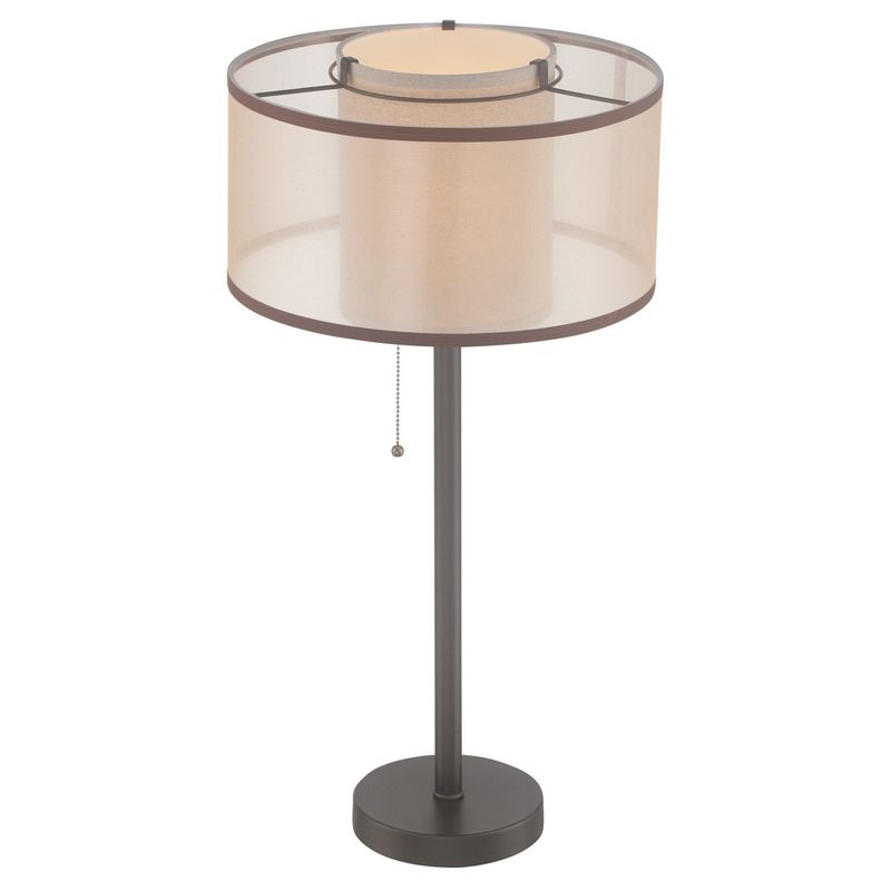 Fabrizio Table Lamp Dark Bronze (Includes CFL Light Bulb) - Lite Source