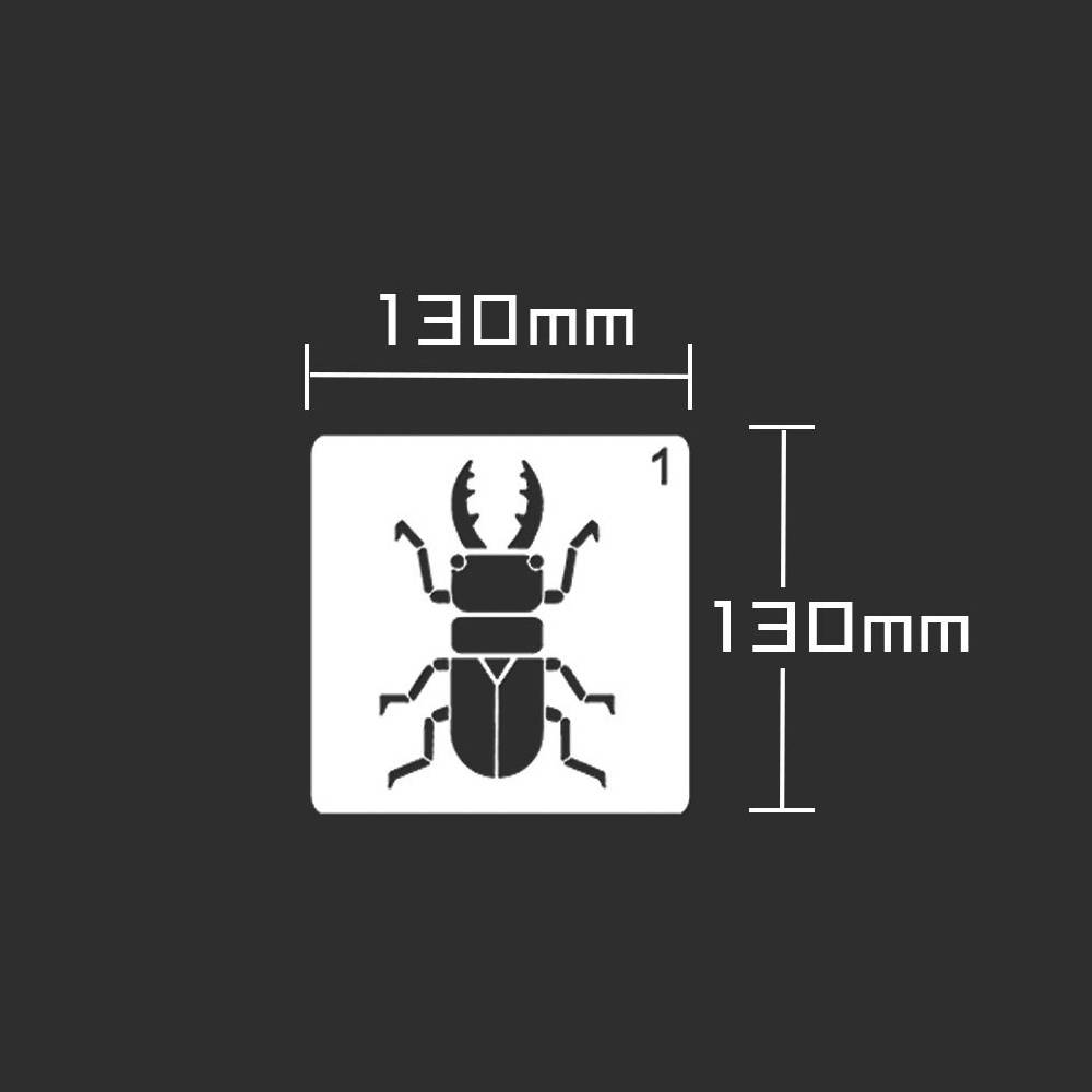 Children Drawing Stencils PET Material Painting Templates Reusable for DIY Painting Craft Journal Notebook Diary Scrapbooking Card Decoration