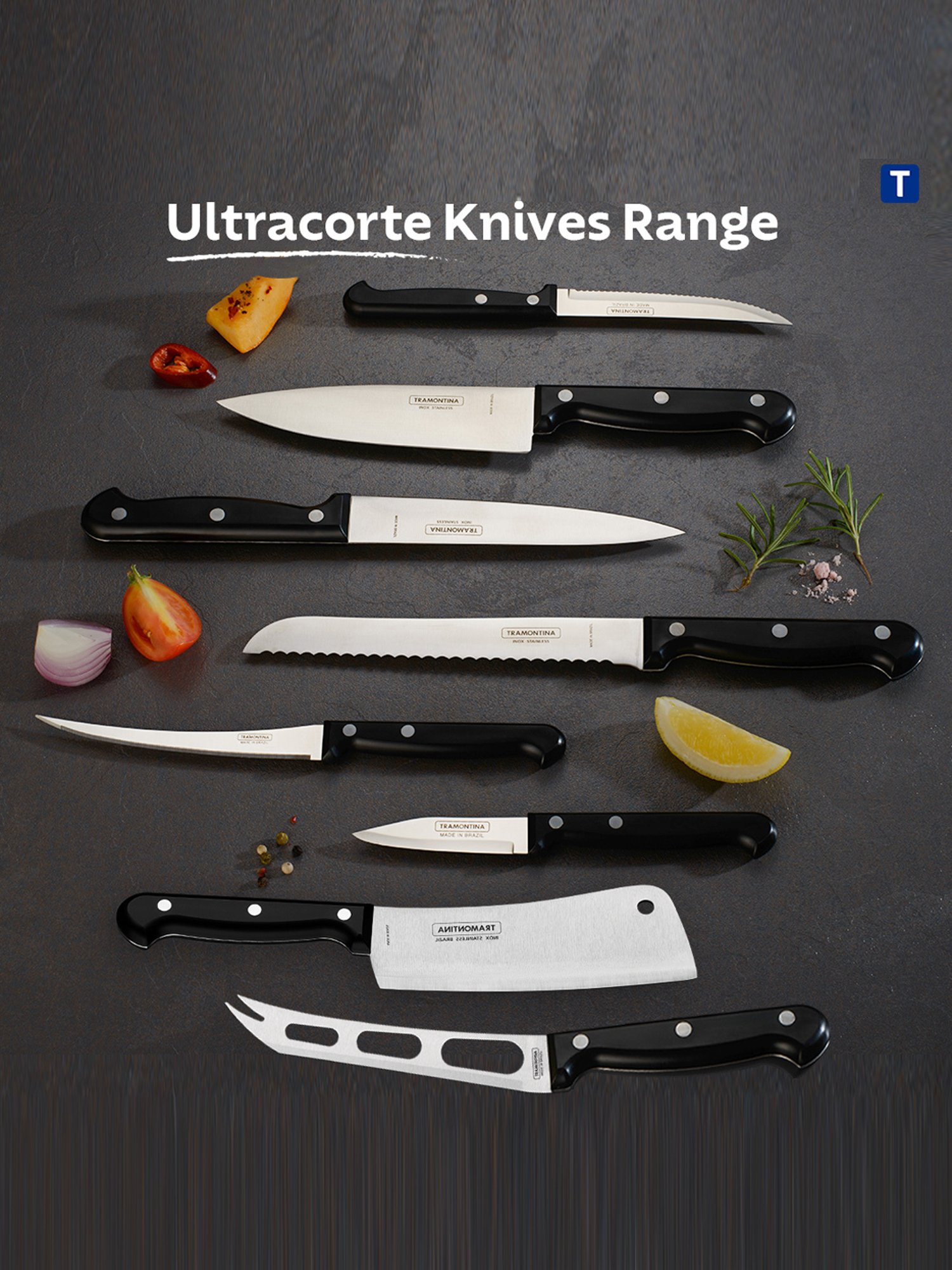 Meyer Stainless Steel 12cm Utility Knife