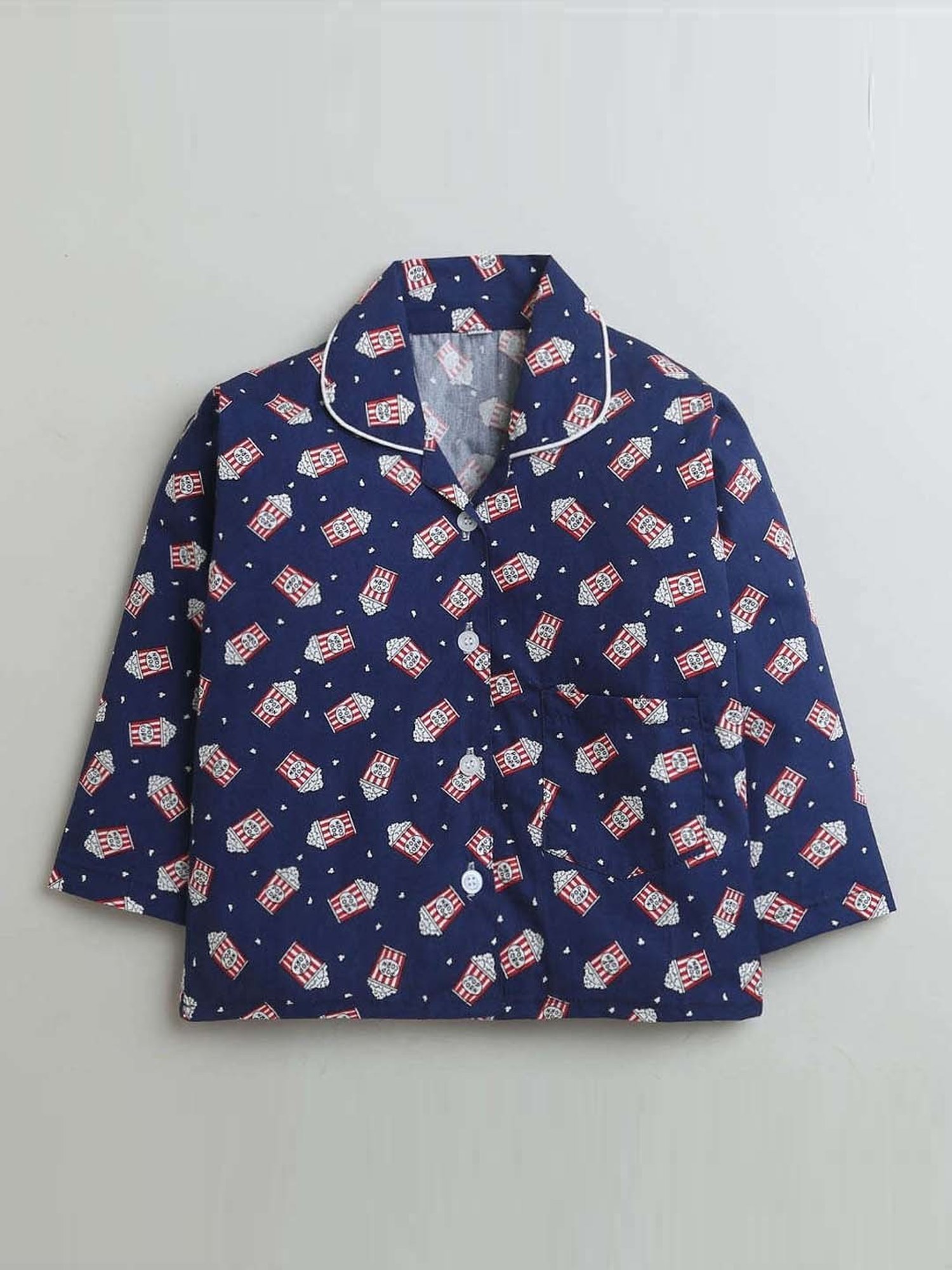 Nite Flite Boys Multicolor Cotton Printed T-Shirt & Pyjama