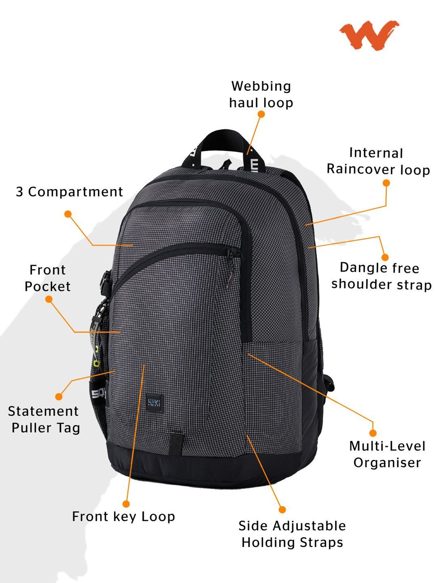 Wildcraft Blaze 30 Tan Backpack