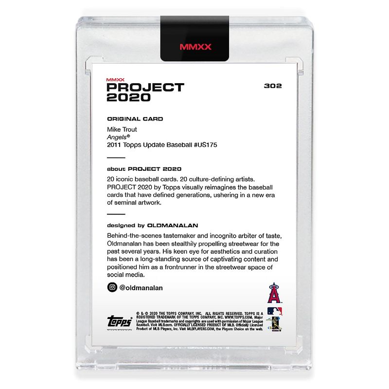 Topps Topps PROJECT 2020 Card 302 - 2011 Mike Trout by Oldmanalan