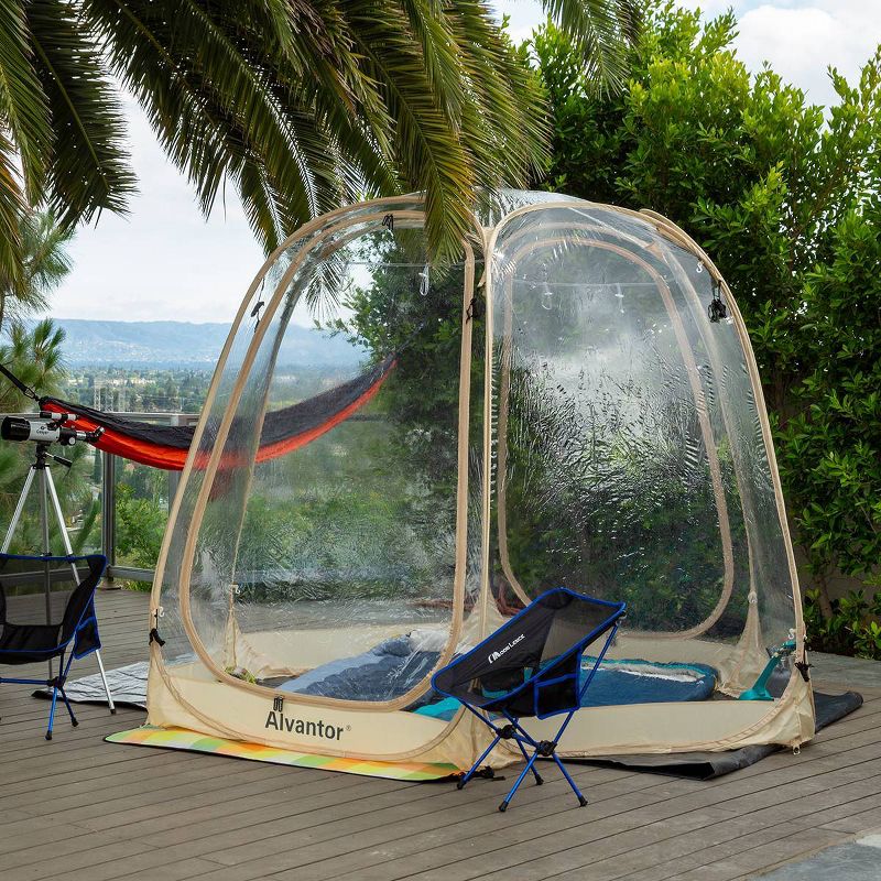 8.5' Elysium Attached Louvered Pergola - Vita