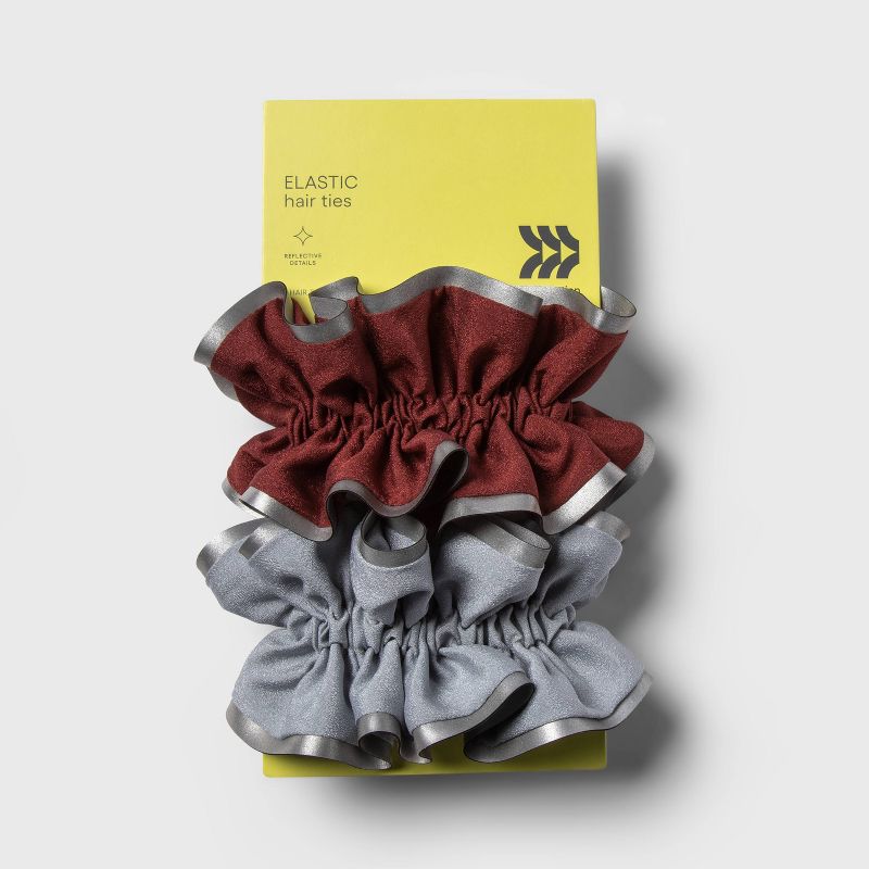 Reflective Hair Tie 2pk - All in Motion™