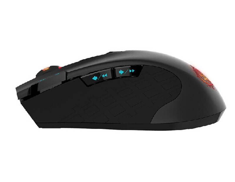 Funtech 2400DPI C20 High End 2.4GHz 8 Keys Breathing Back LightMultimedia Wireless Gaming/Office Mouse Xmas Gift