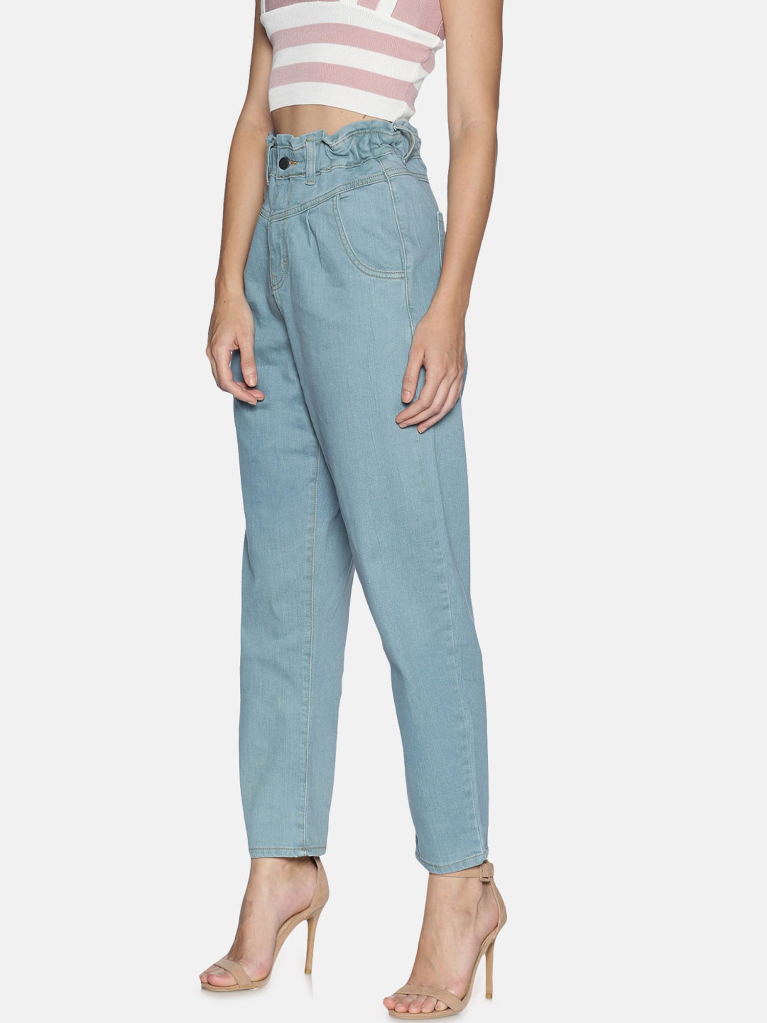 ISU Ice Blue Regular Fit Jeans