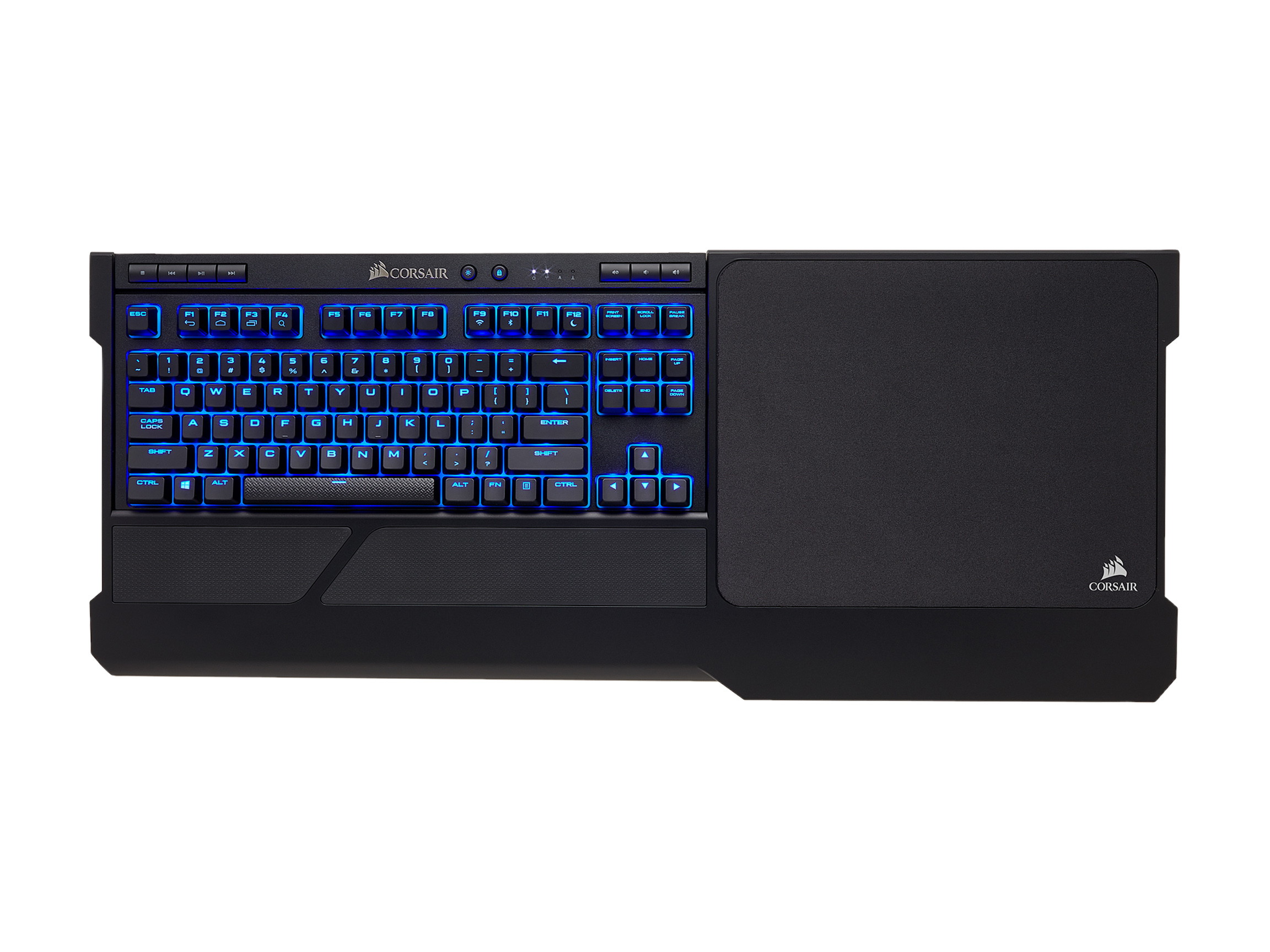 2, 60% Wired/Wireless Mechanical Keyboard (Kailh Box Brown Switch/White Case) - Full Keys Programmable - True RGB Backlit - Tap Arrow Keys - Double Shot PBT Keycaps - NKRO - 1900mAh Battery