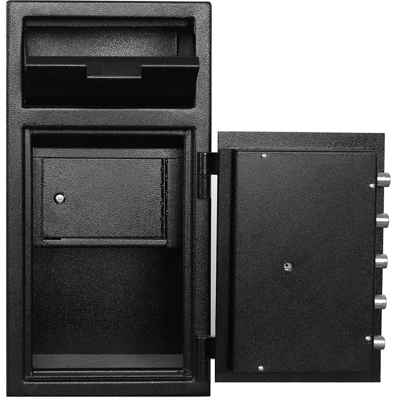 Templeton Safes Depository Safe with Internal Keyed Locking Compartment and External UL Listed Combination Lock