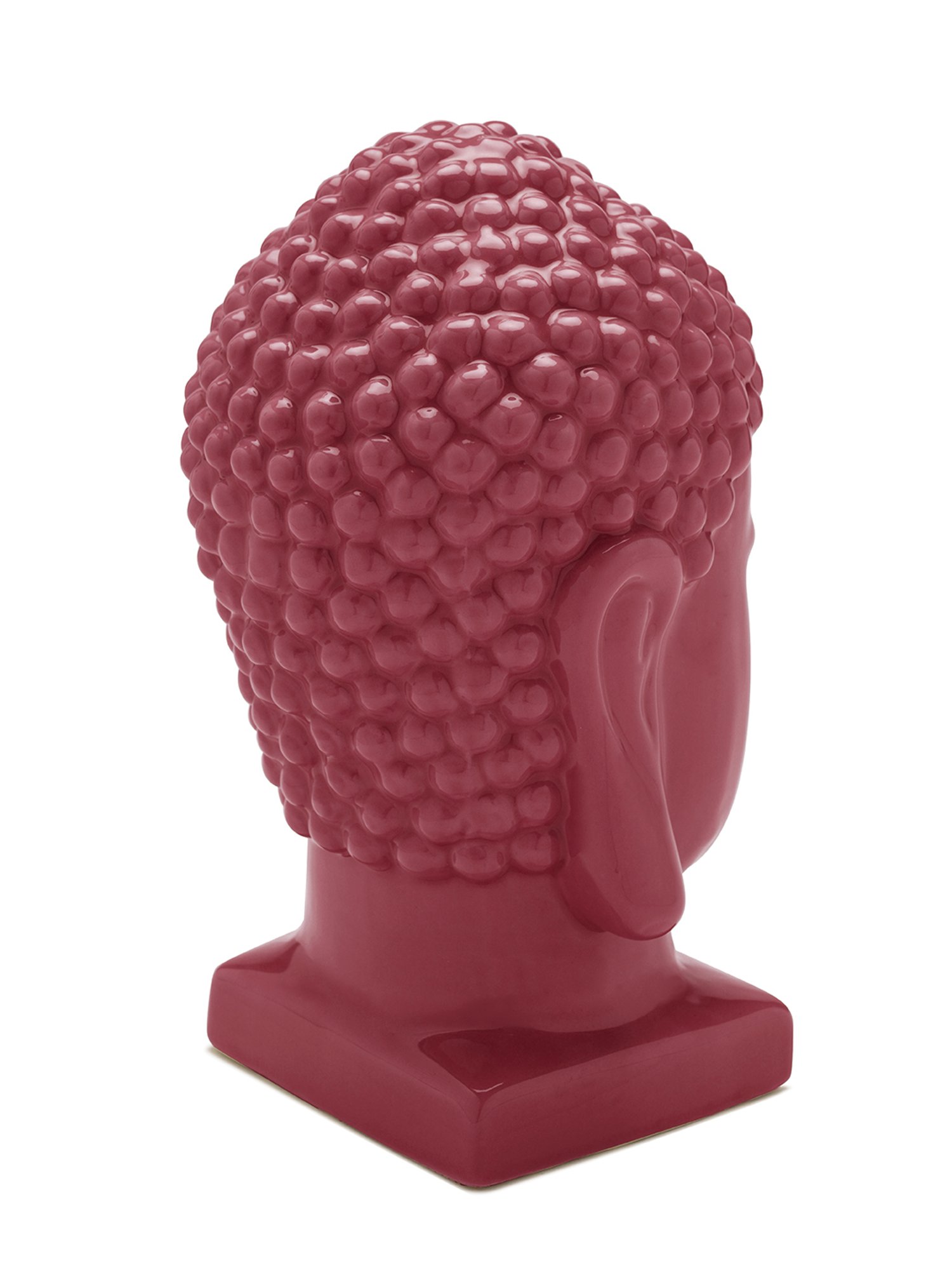 Pure Home and Living Red Ceramic Textured Sculptures and Figurines