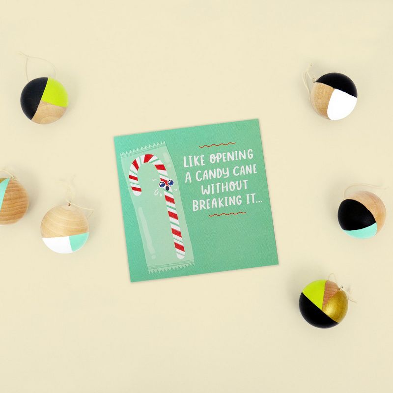 "Candy Cane" Print Card
