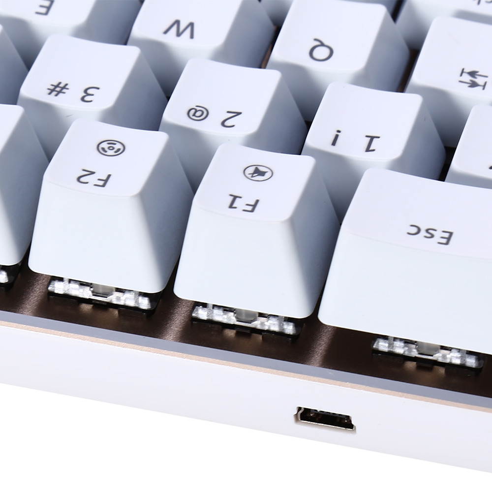 Ajazz AK33 Blue Switch Backlight Mechaincal Gaming Keyboard 82 Keys