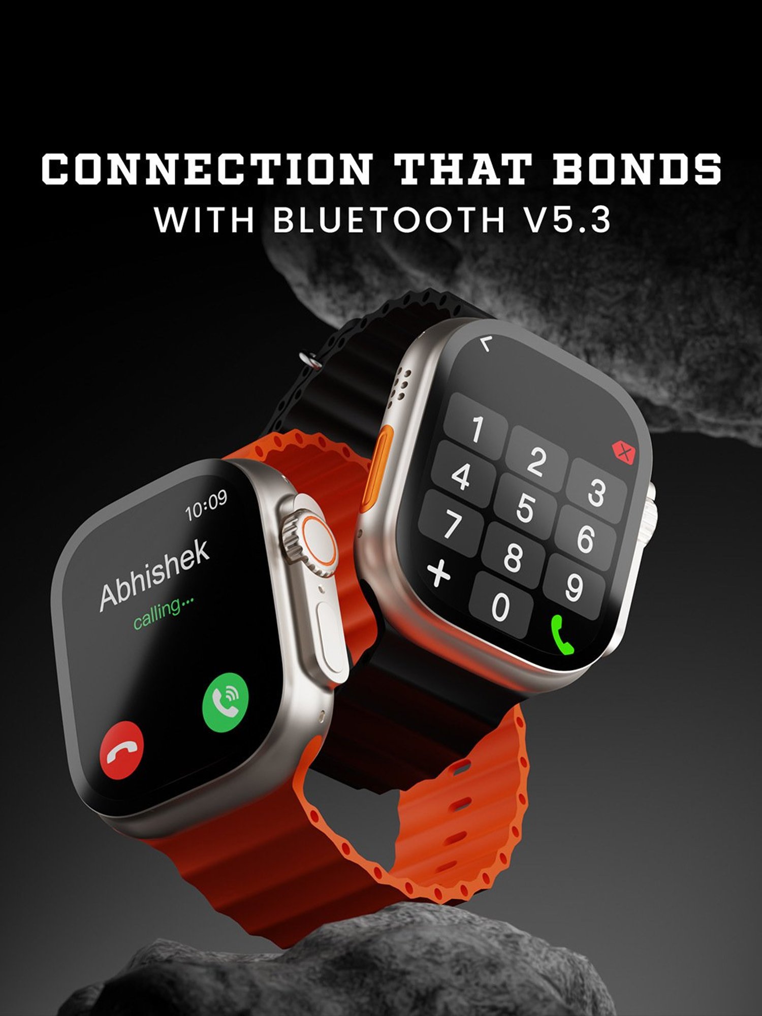 I Kall W1 Smartwatch (Black)