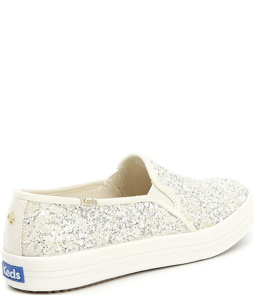 Keds Keds x kate spade new york Double Decker Glitter Platform Sneakers