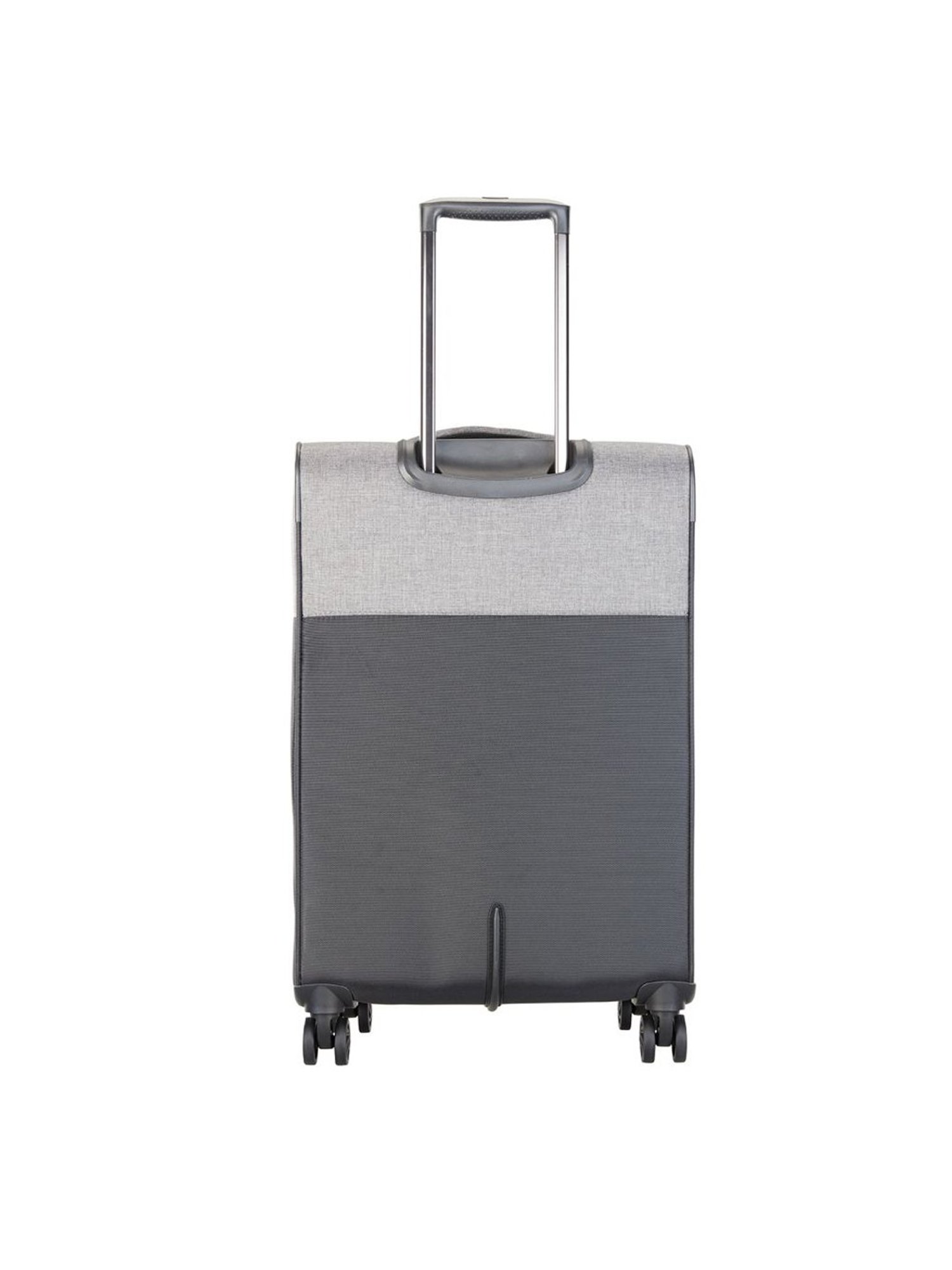 VIP Black 8 Wheels Medium Soft Cabin Trolley Bag 41.5 cm