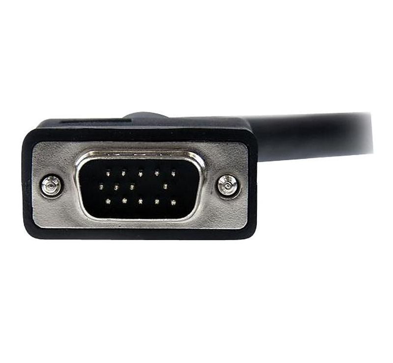 Monoprice Data Cable - 1 Meter - Black | 28AWG External SAS 34-pin (SFF-8470) Male with Thumbscrews to Mini SAS 26-pin (SFF-8088) Male Cable