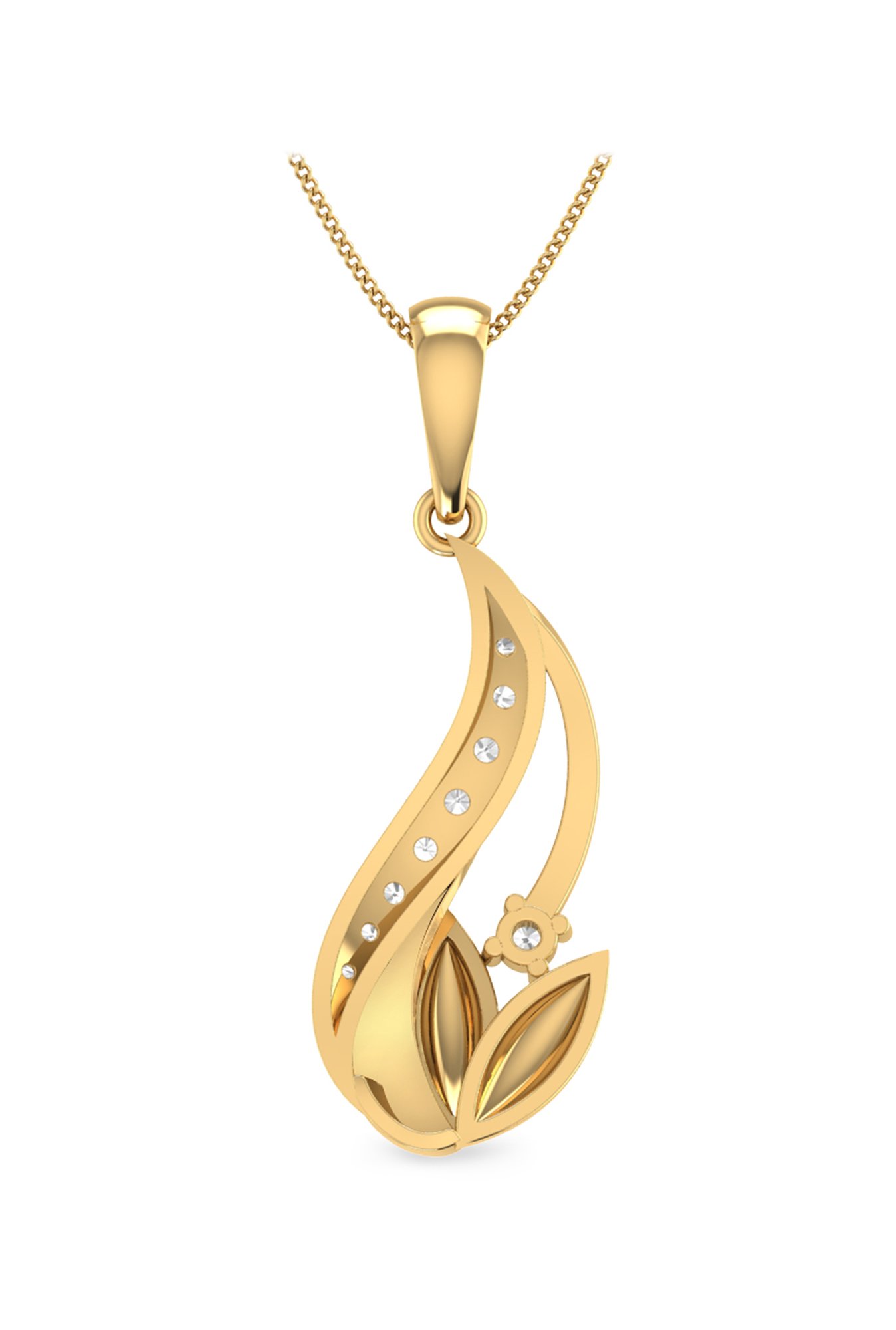 PC Jeweller Dermot 22 kt Gold Pendant without Chain
