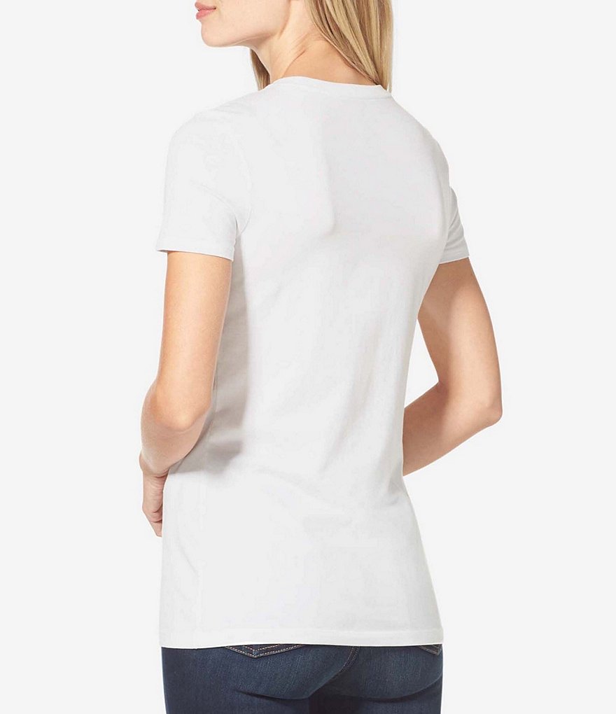 Tommy John Second Skin Pima Cotton Crew Neck Short Sleeve Lounge Tee