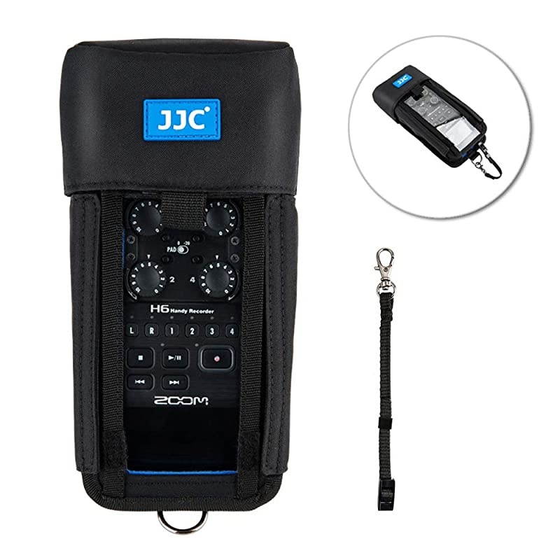 HRP-H6 Handy Recorder Protective Pouch Case for Zoom H6 - Black