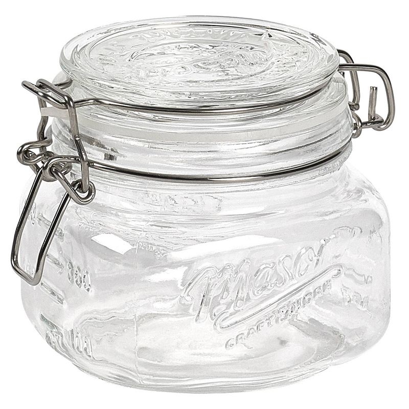 Masontops Pickle Pipe and Pickle Pebble Mason Jar Fermentation Kit - Wide