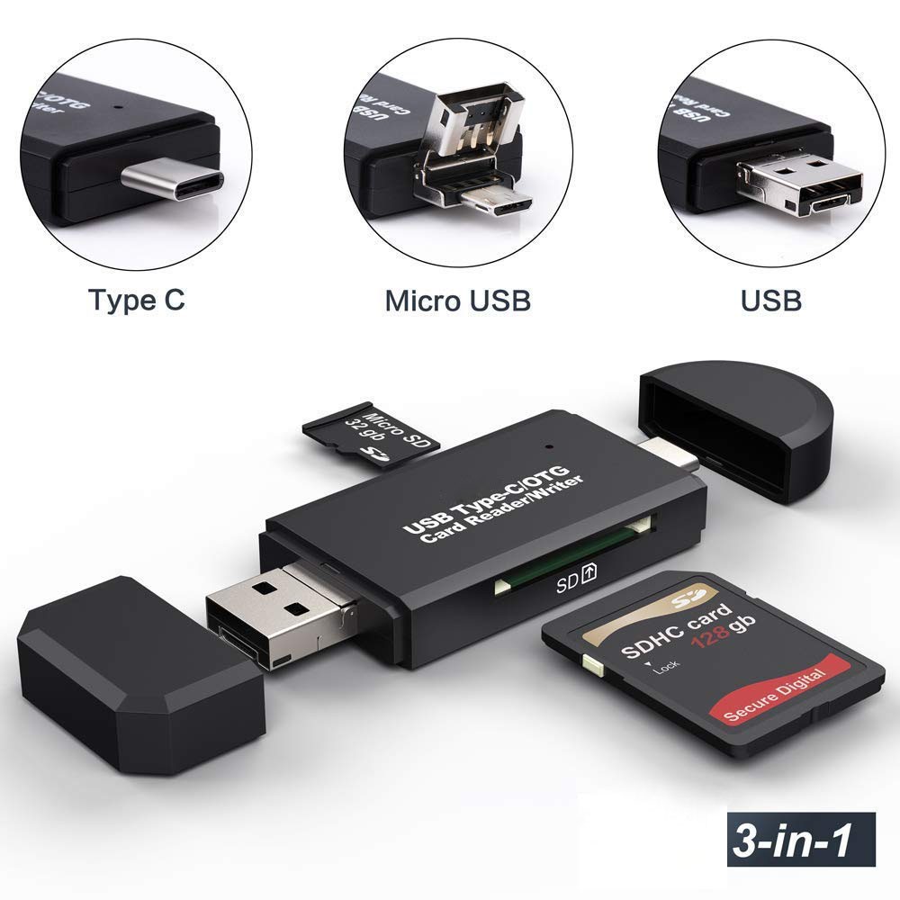 5.25 inch PC Computer Front panel All-in-1 Multifunction USB 2.0 card reader with 3 ports USB3.0,Type-C, eSATA ,Support MD,SD/MMC,XD,TF,M2,MS,64G CF card (STW-3125)