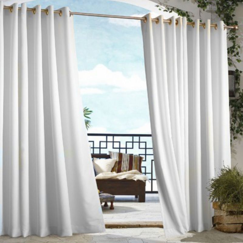 Outdoor Decor Gazebo 50 X 96 Solid Indoor/Outdoor Grommet Panel White