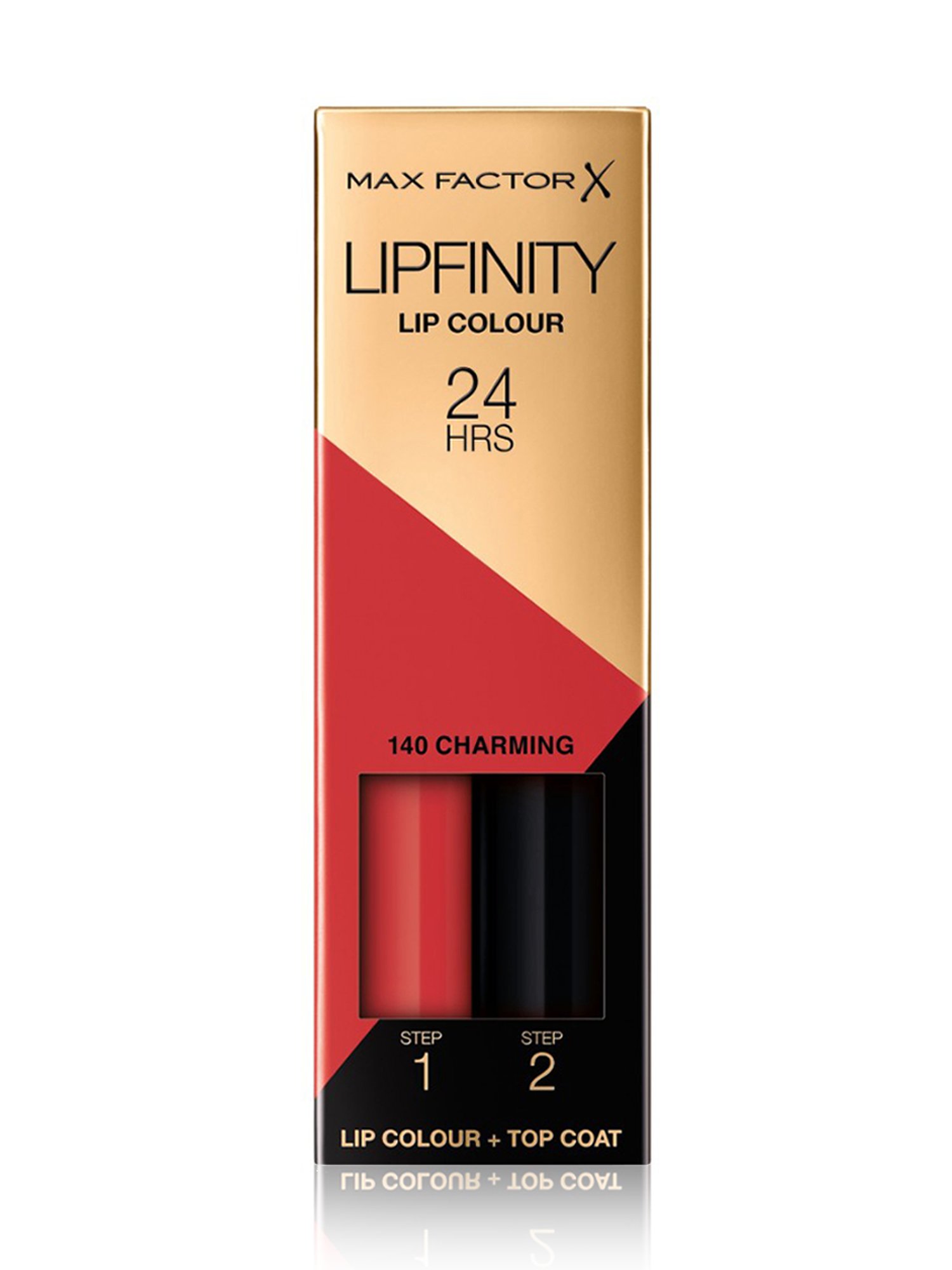 Max Factor Lipfinity Lip Colour + Top Coat 140 Charming