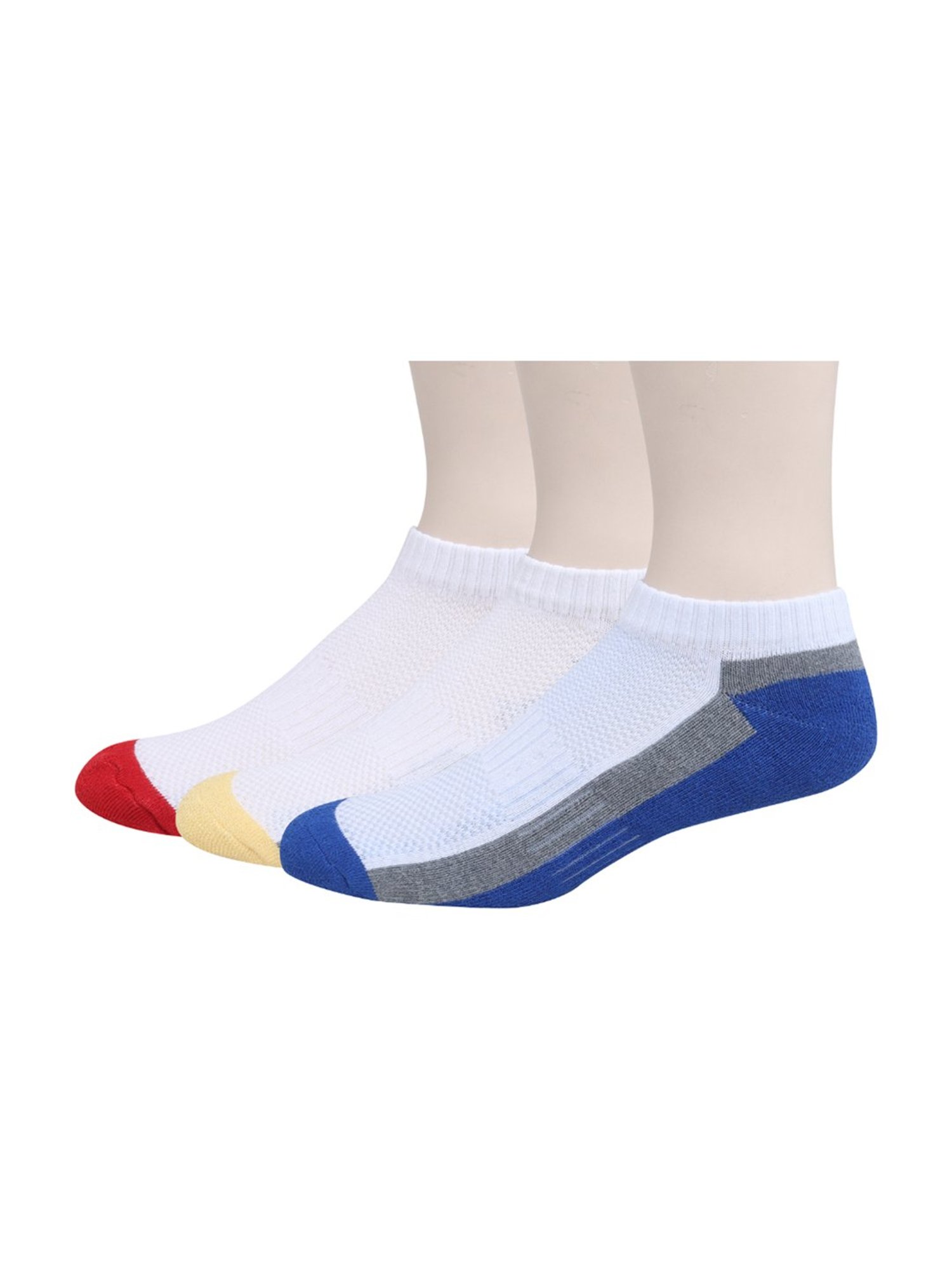 Sokker Multicolor Cotton Solid Socks - Set of 3