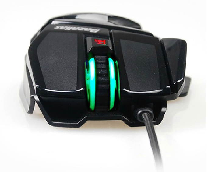 Bazalias 2000DPI 6 Button USB Gaming Game Optical Mouse