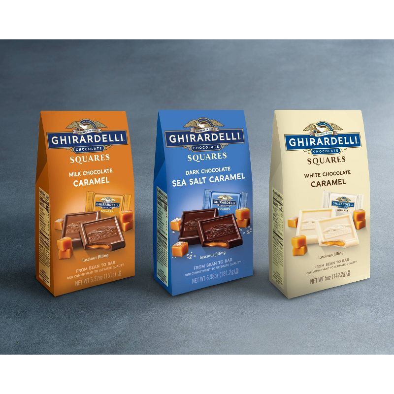 Ghirardelli Milk Chocolate Caramel Squares - 6.38oz