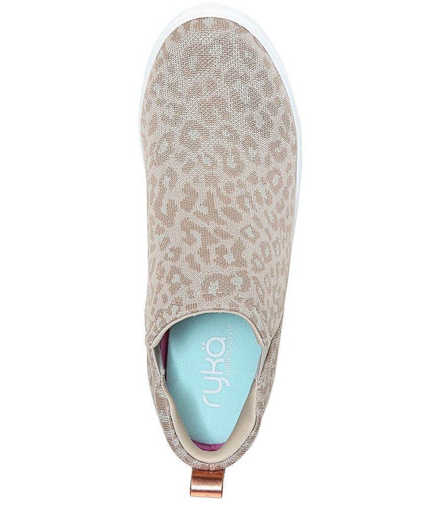 Ryka Vera Leopard Print Sneaker Booties