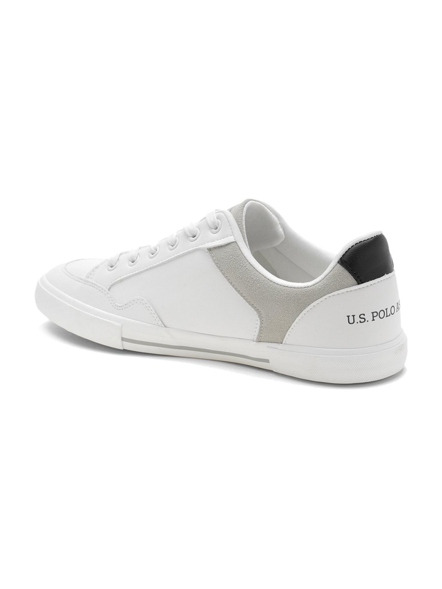 U.S. Polo Assn. Men's White Casual Sneakers