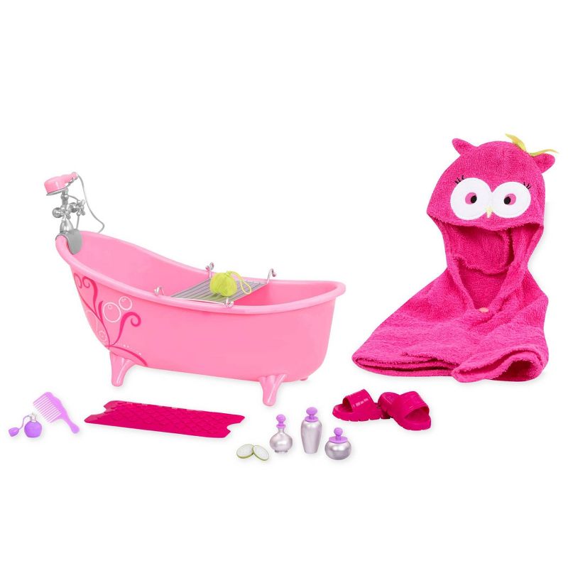 Our Generation Bathtub Accessory - Owl Be Relaxing Bathtub Set