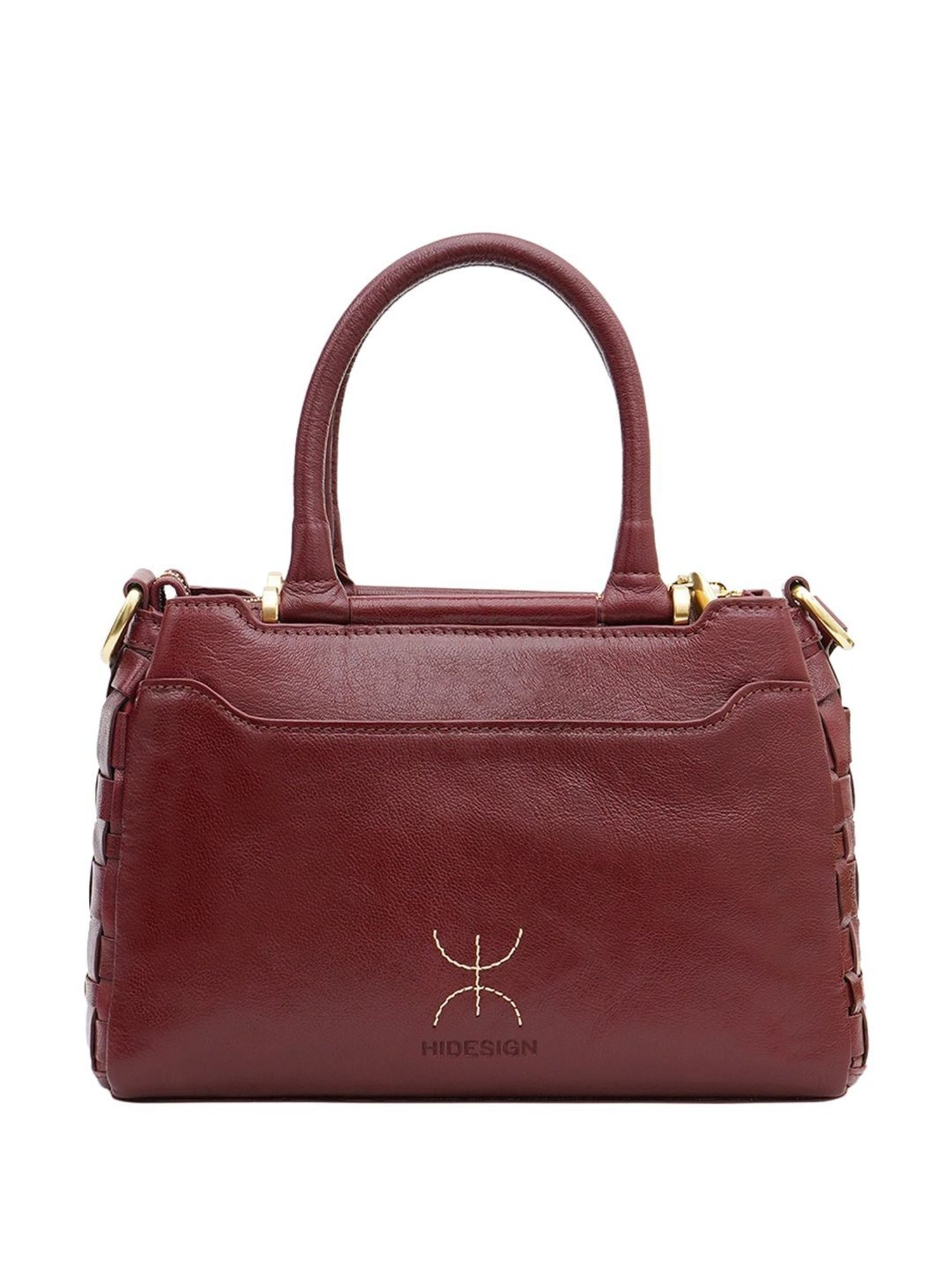 Hidesign SAHARA Red Printed Medium Handbag