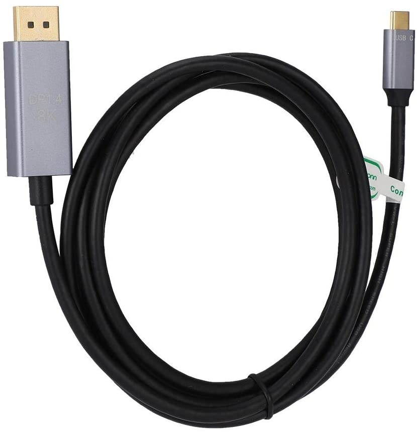 Simlug Aluminium Alloy Shell 7680x4320 Resolution Video Cable HD Cable Cable for HD Display HD Video for 8K Dispalyport