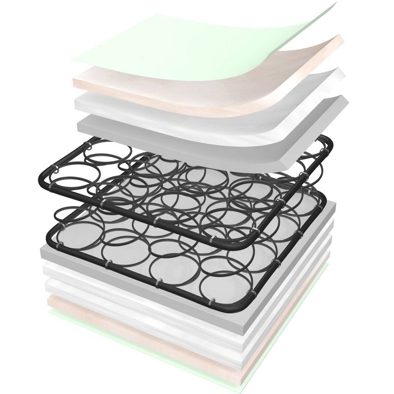 Serta Nightstar Eco Balance Ultra Natural Blend Woven Cover Crib & Toddler Mattress