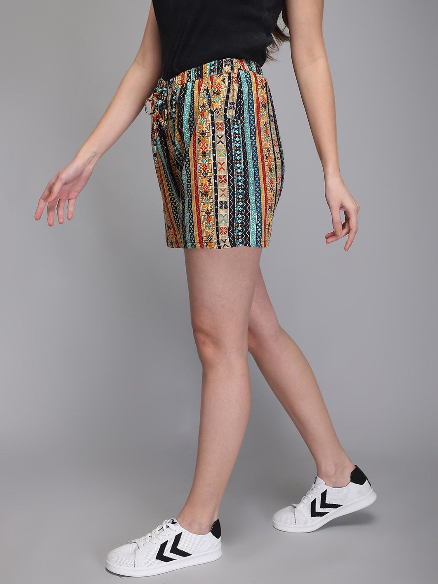 Aditi Wasan Multicolor Printed Shorts