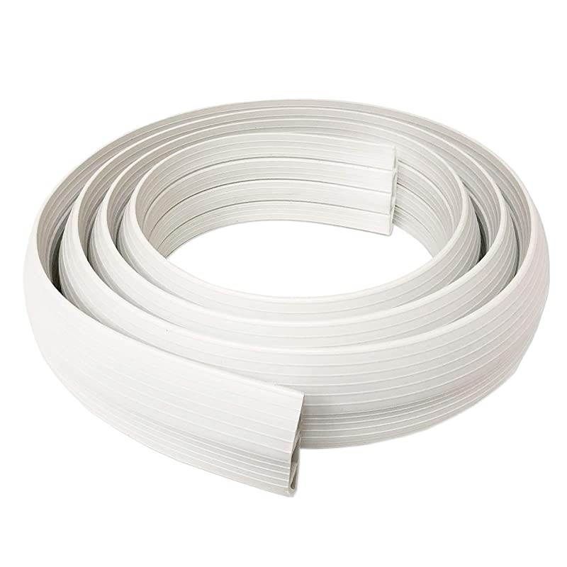6000W5C Floor Cord Cover Protector for agement 3 in x 5 ft Ivory