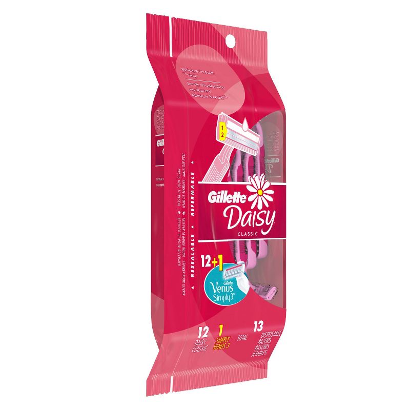 Gillette Daisy Women's Disposable Razors  - 12ct