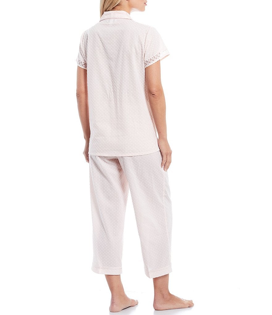 Lauren Ralph Lauren Classic Notch-Collar Sateen Coordinating Pajama Set