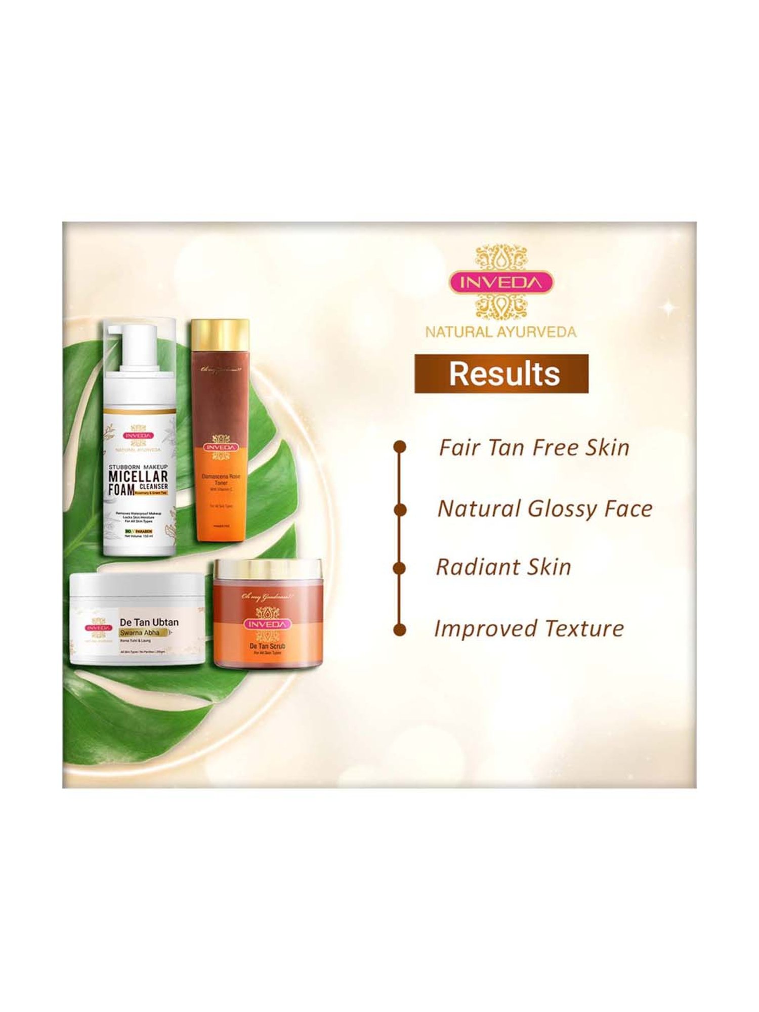 INVEDA Advance De Tan Expert Solution Kit