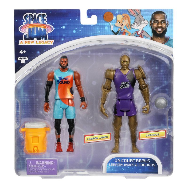 Space Jam: A New Legacy - 2 Pack - On Court Rivals - LeBron James & Chronos
