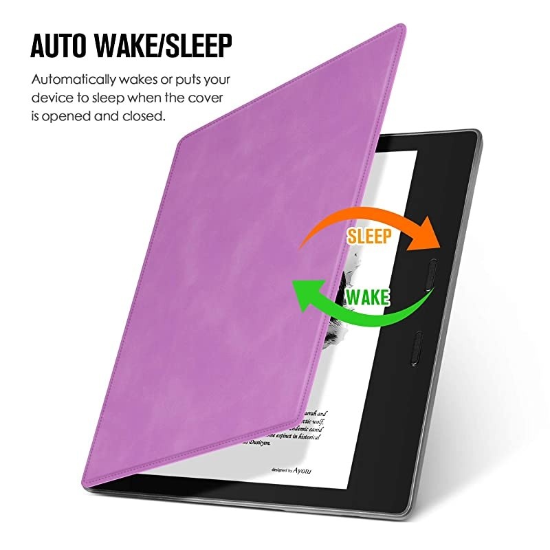 Skin Touch Feeling Case for AllNew Kindle Oasis10th Gen 2019 Release 9th Gen 2017 Releasewith Auto WakeSleepNew Waterproof 7Kindle Oasis CoverSoft Shell Series KO3 Fuchsia