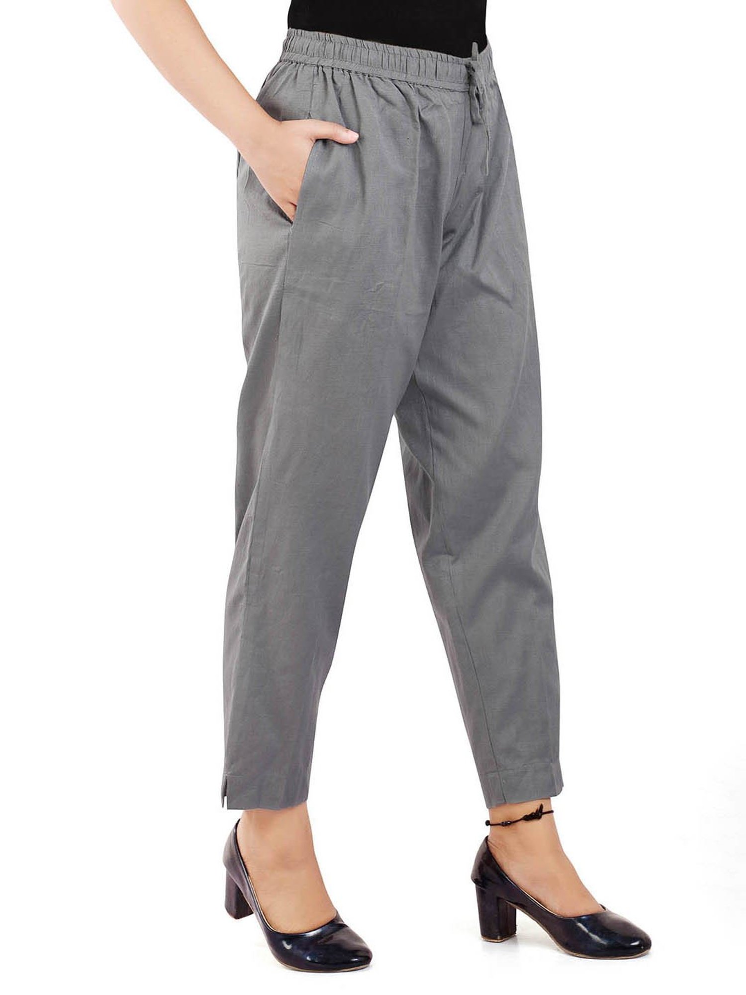 Cotton Culture Grey Cotton Pants