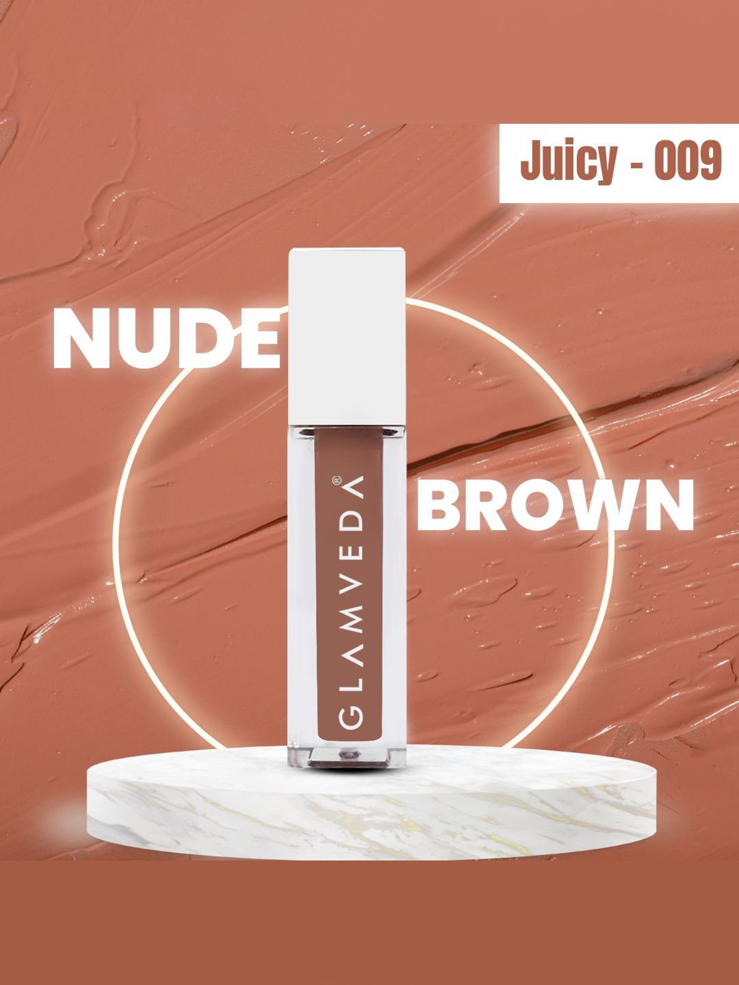 Glamveda Always On Matte Liquid Lipstick Mini Juicy-009 - 1.2 ml