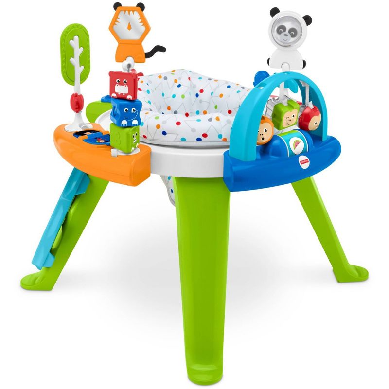 Evenflo Exersaucer Tiny Tropics 2-in-1 Baby Seat + Doorway Jumper